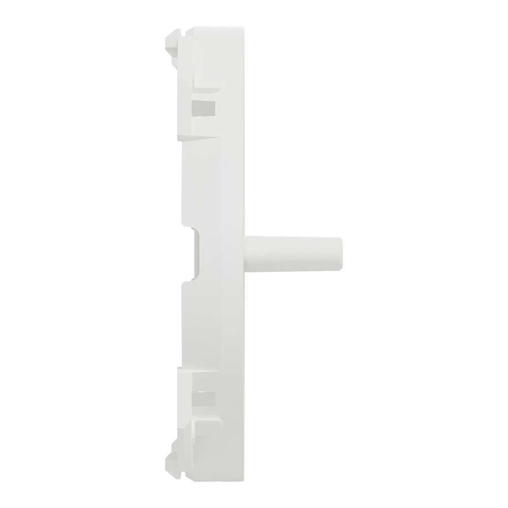 Odace enjo 2xVV ou pous à levier blanc